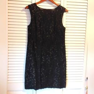 🌷 LOFT DRESS, BLACK, GREAT CONDITION